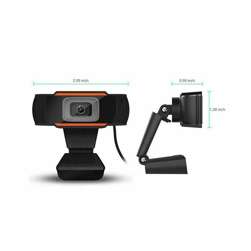 X1 USB Alta qualità Alta definizione 1080P 2K 4K Mini portatile WiFi nera Telecamera per computer Riunioni remote ad alte prestazioni_voghion.com