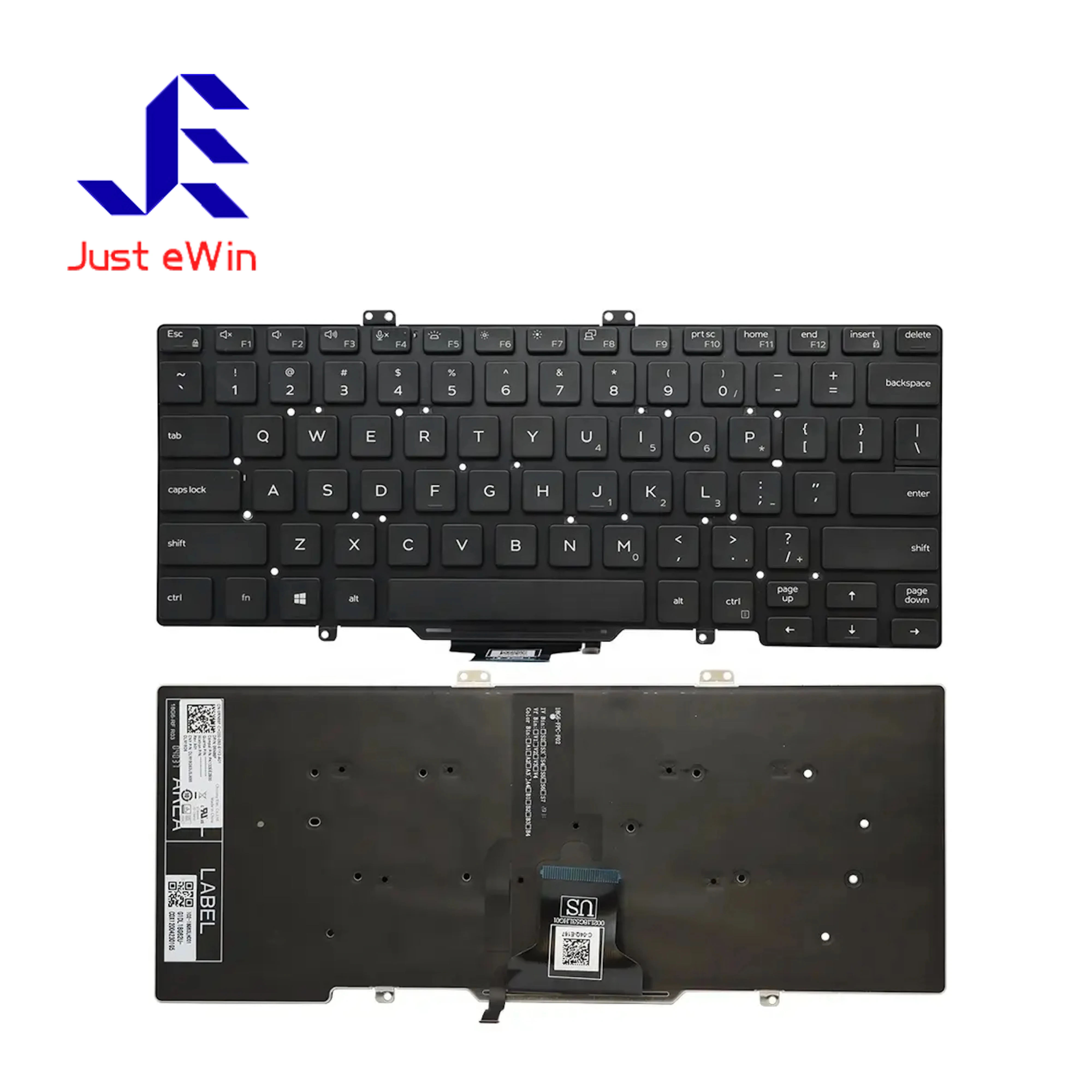 DELL GJXGM Latitude 5400 5401 Non-Backlit US International Keyboard