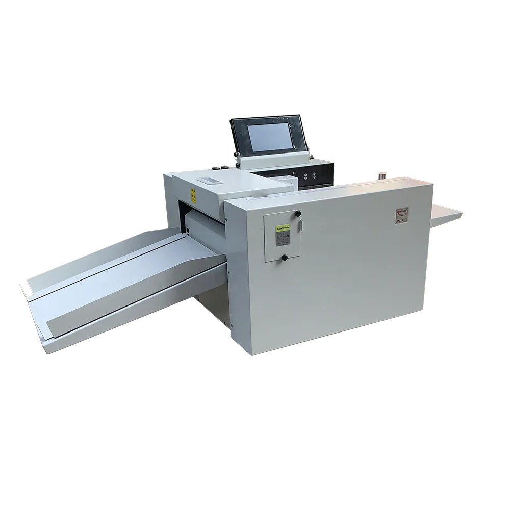 Sysform CP335B Suction Feeding Electric Automatic Card Paper Creasing Perforating and Cutting Machine for Paper