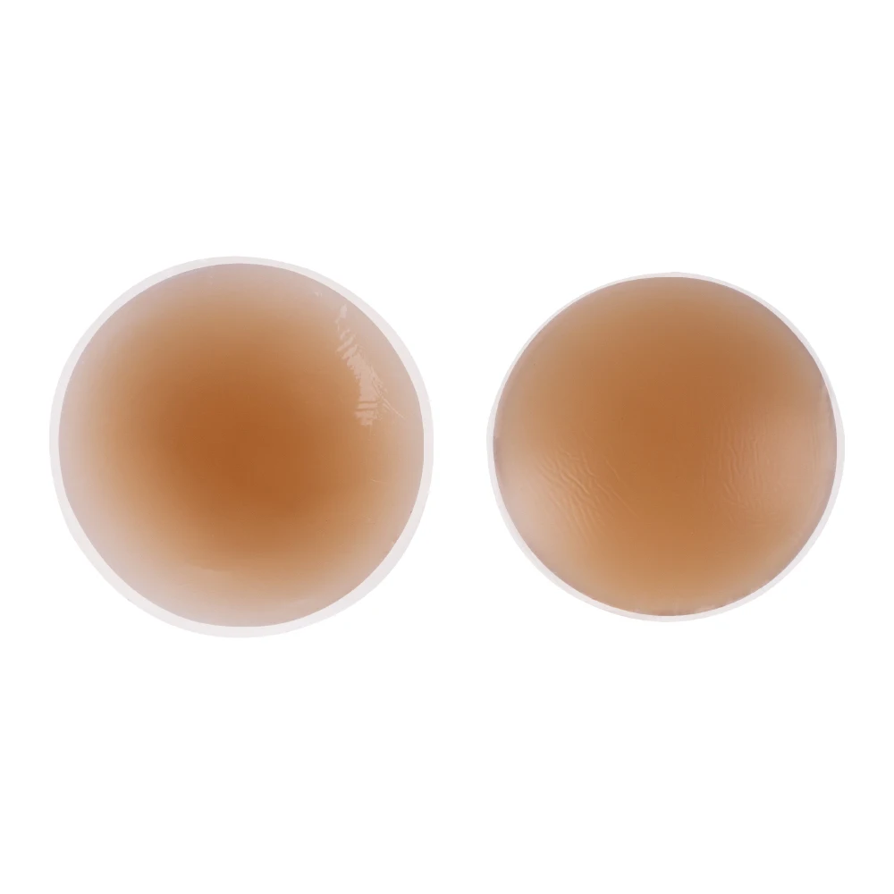 100% silicone reusable breast nipple cover underwear sticky