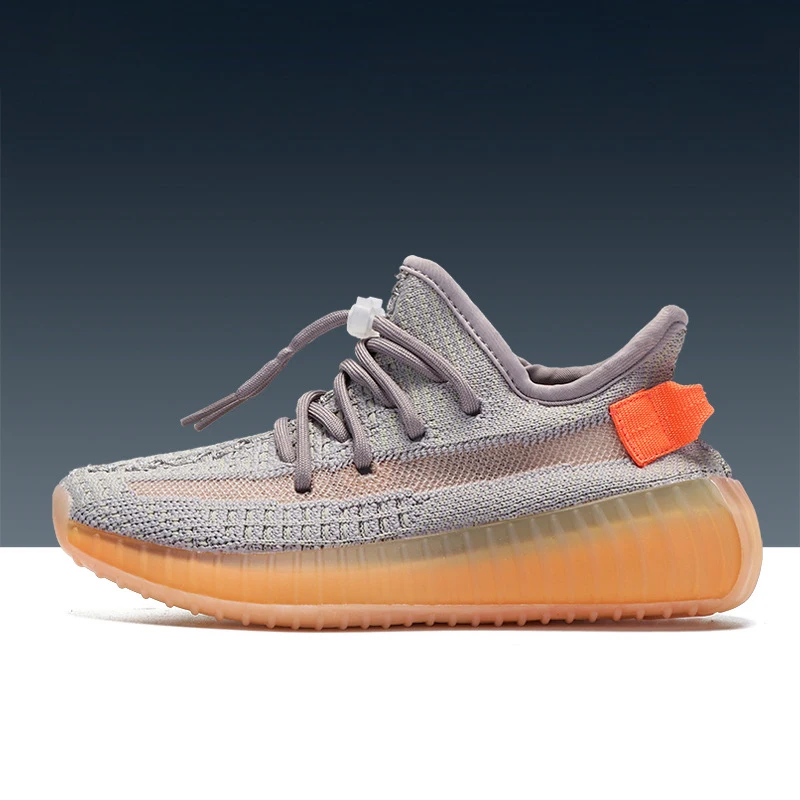 Summer Reflective Casual Kids Shoes Unisex Running Kid Yeezy 350 V2 Kid yeezy350 Sneaker