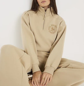 Women's Leisure Jogging Wear Zip up Sweatshirt Suit Long Sleeve Sports Pants Running Fitness Activewear Sets for Women