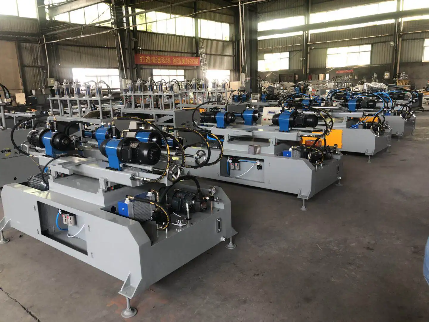 Full Automatic Ladders Making Expanding and Riveting Machine for the Aluminum Ladders