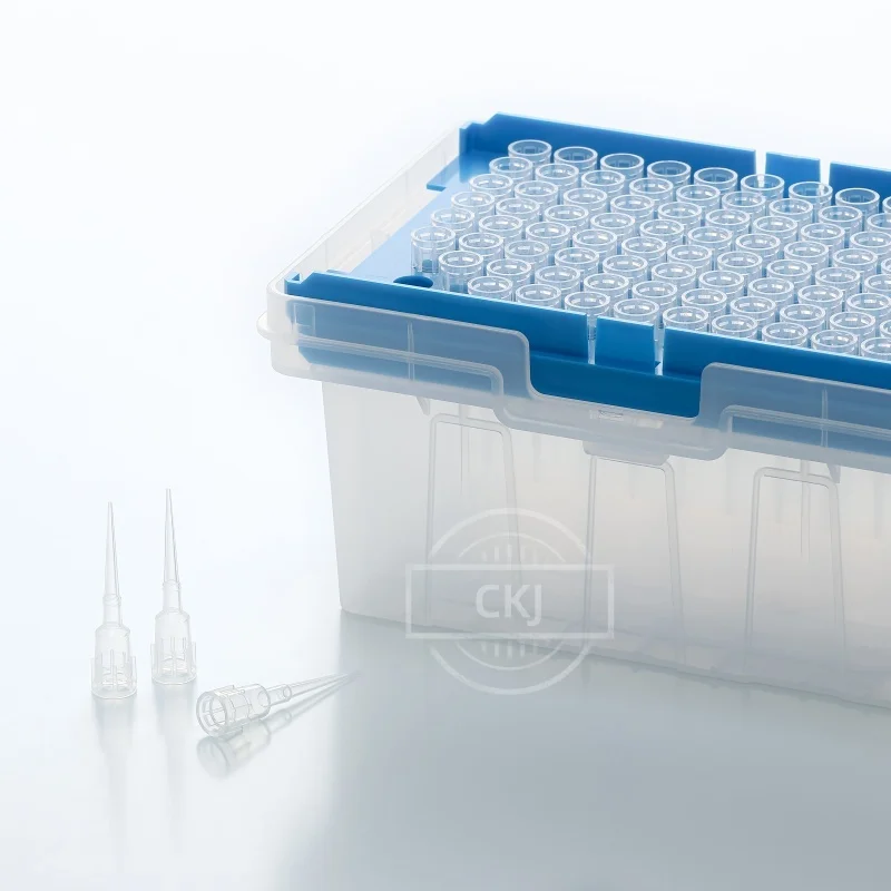 Wholesale Disposable Plastic 20ul, 50ul Pipette Tips in Transparent ...