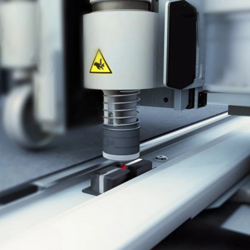 YT Factory Price Leather Fabric Digital Vibration Knife CNC Cutting Machine with Round Knife