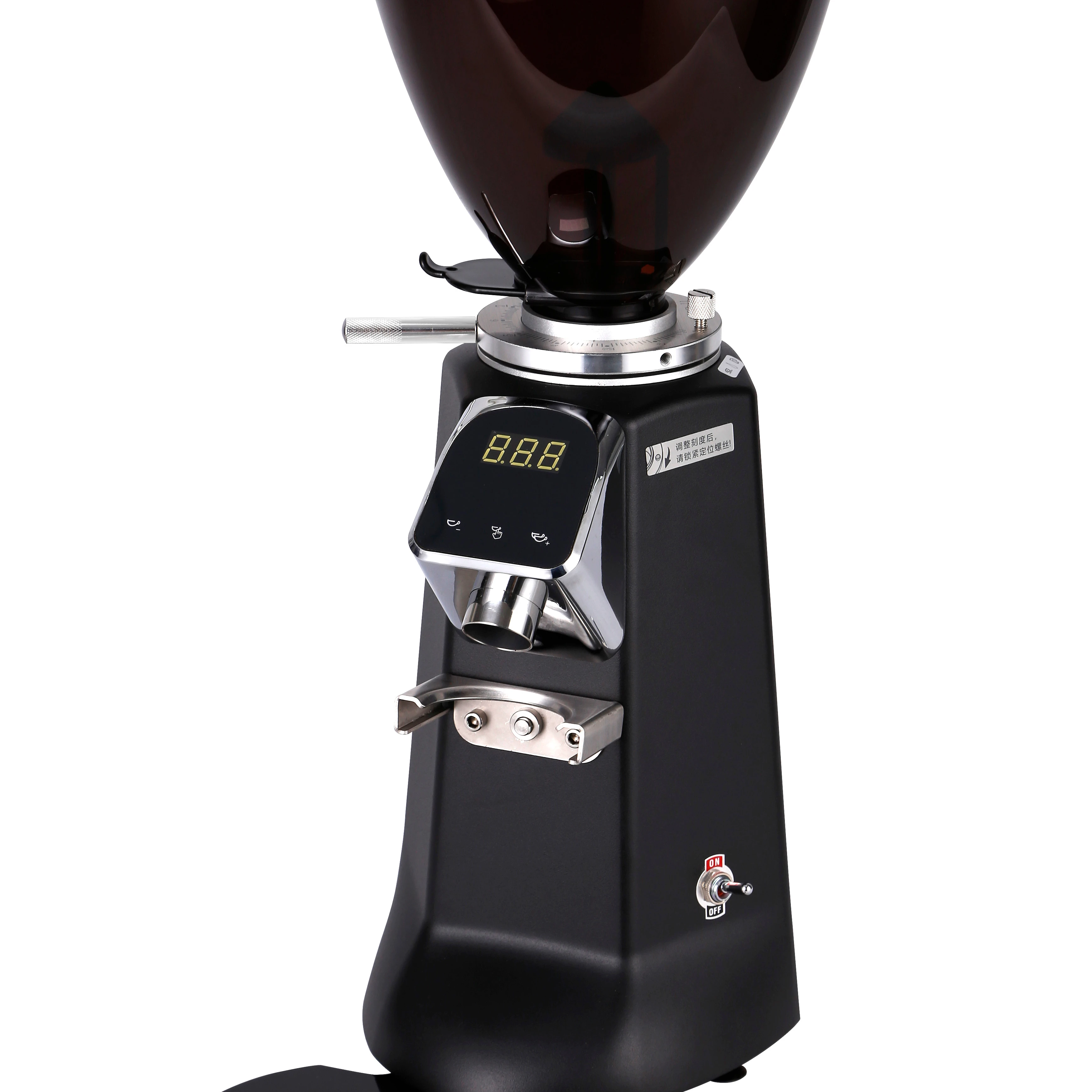 360W Commercial Coffee Grinder Automatic Shut Off 64mm Electric