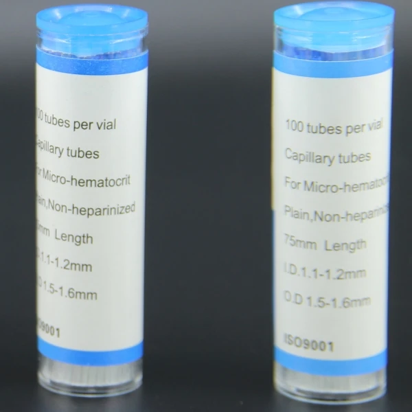 product medical micro non heparinized heparinized capillary plastic glass tubes with without heparin-97