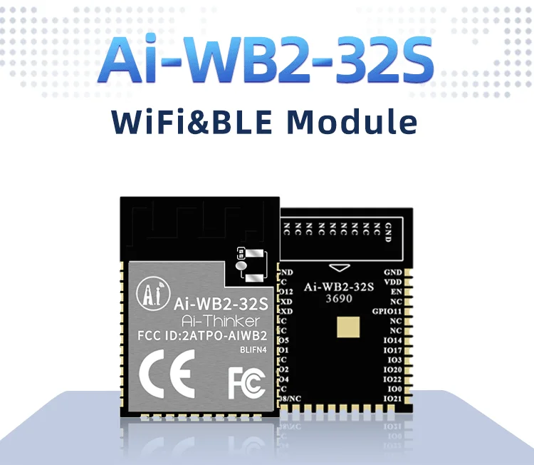 Ai-thinker New Ai-wb2-32s Wifi Bluetooth Ble Two-in-one Module Base On ...