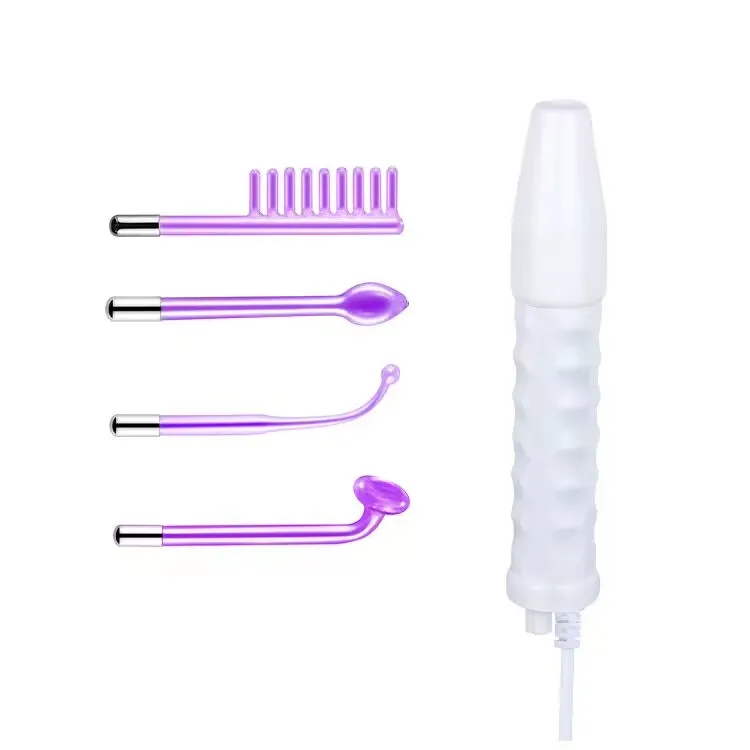 LZ--006A Portable 4 in 1 Handheld Electrotherapy High Frequency Skin Therapy Wand Facial Body Machine