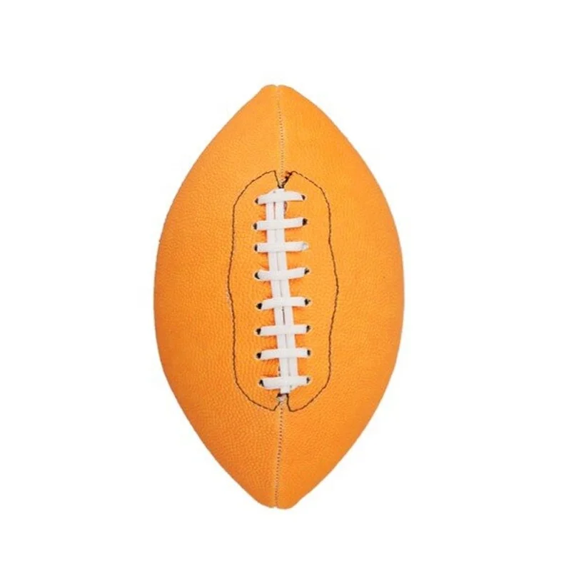 Soft Standard Rugby Ball Outdoor Pu American Football Training Soccer