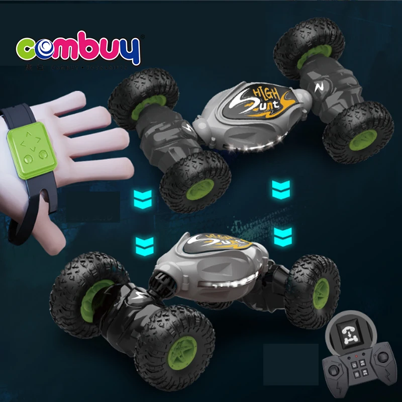 Acoustooptic Gesture Remote Control Spray Drfting off Road Toys Rc Twisting Stunt Car