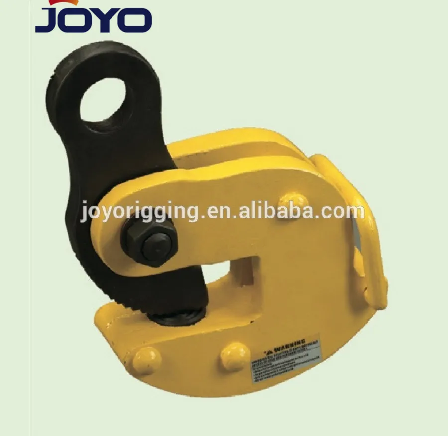 1ton 2ton Professional CD Vertical Spring Plate Lifting Clamp Horizontal Pipe Lifting Clamp