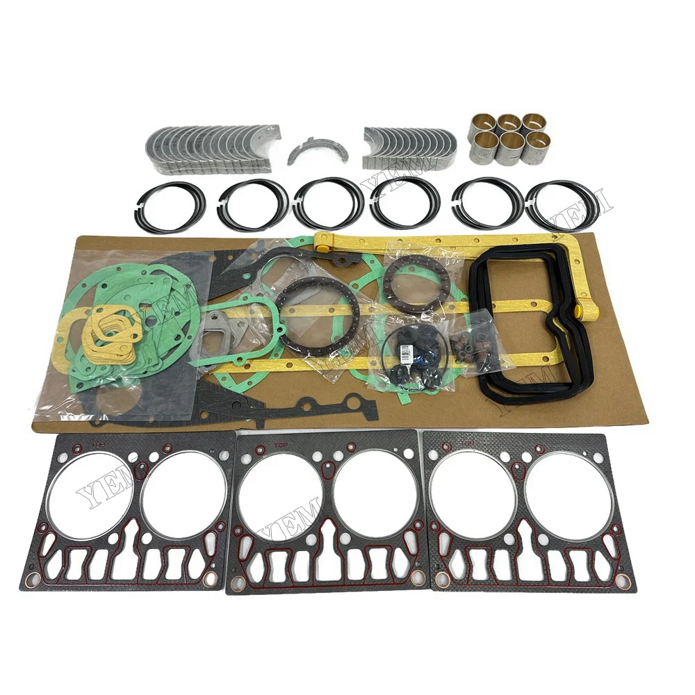 D1146 Overhaul Re-ring Kit Fits for Doosan / for Develon Replacement Fast Delivery Engine Parts 5