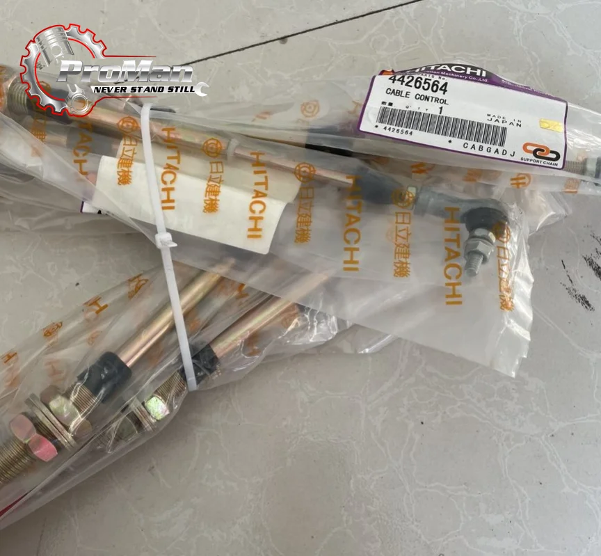 Hitachi Engine Parts - Cable, Idler, & Temperature Sensor