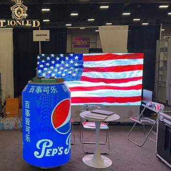 Lionled P2 GOB Hot Sale High Quality LED Digital Sign Can-shape LED Display Screen for Indoor
