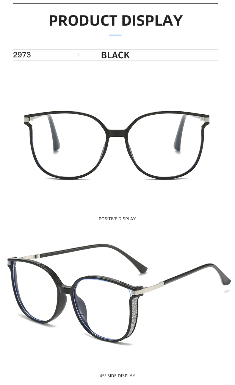 Ty205 Pc Squared Frame Presbyopia Minus 250 Supplier Wholesale Glasses