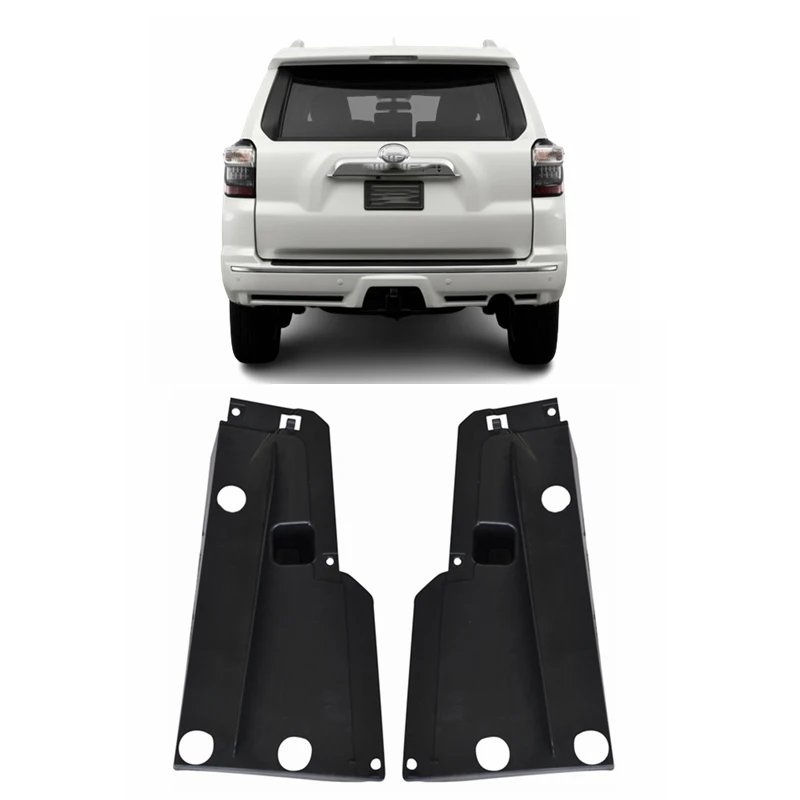 auto parts car rear bumper accessories mudguard flap hangers side lower bracket for 2010-2020 toyota 4runner