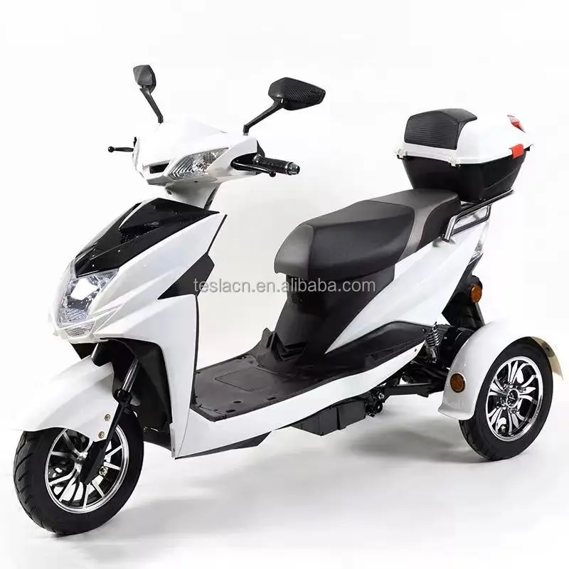 Three Wheel Electric Moto 1000w 2000w 60v 72v Long Range Electric