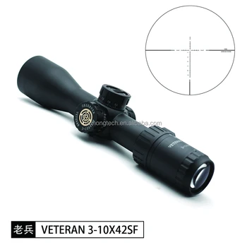 OBSERVER Veteran 3-10X42 SFP Glass Reticle Second Focal Plane Outdoor Hunting Optical Scope Sight