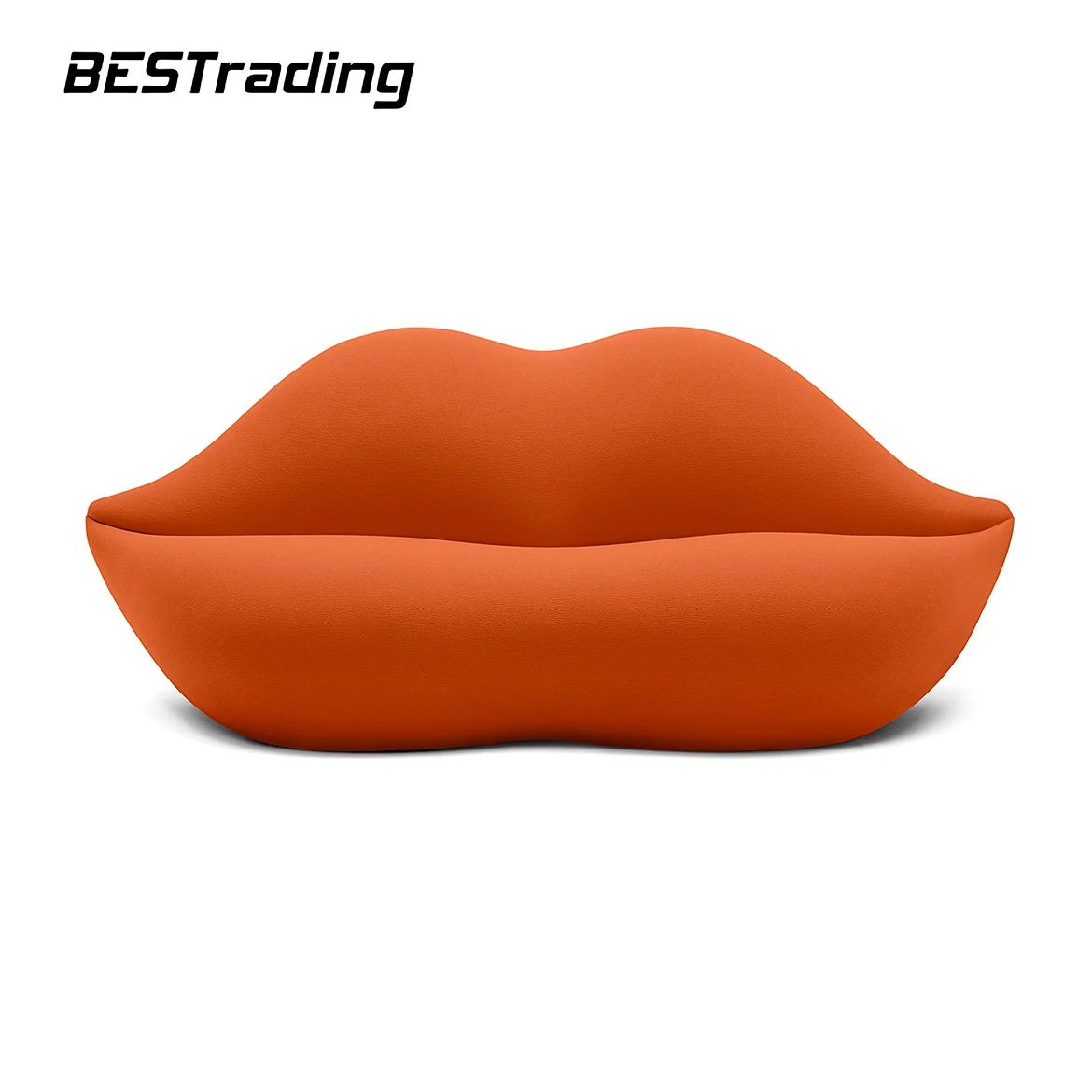 Creative Design Red Lips Shaped Love Sofa Furniture Sofa Home Living