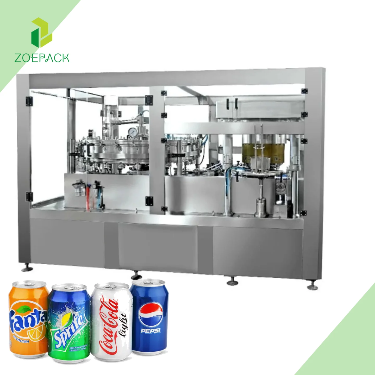 Maquina de llenado de latas de aluminiumio y stano de cerveza PET refresco de bebidas carbonatadas CSD