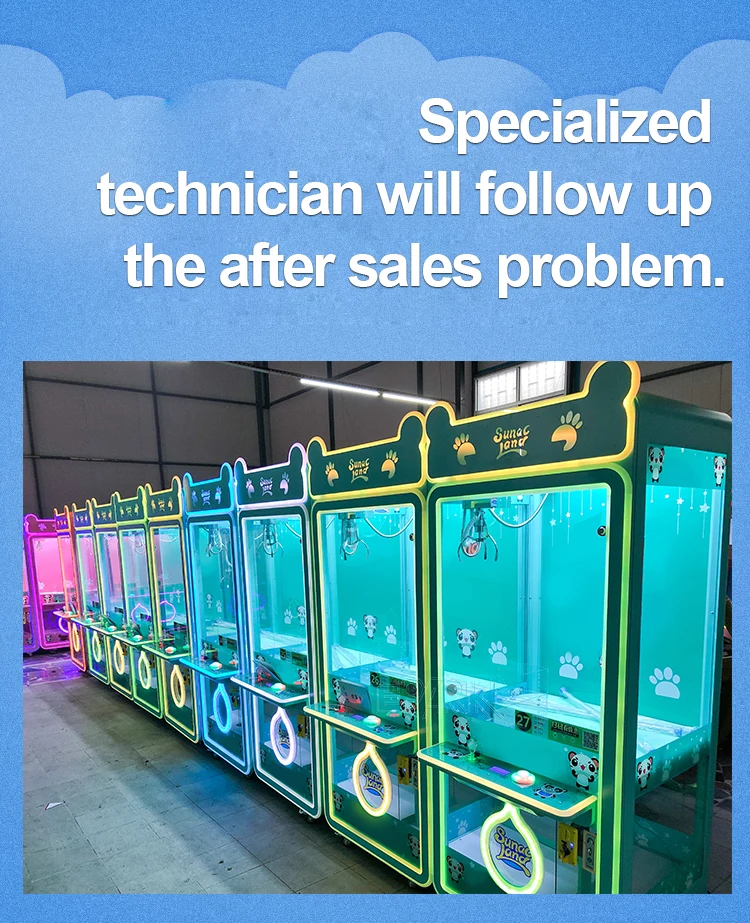 Customized Plush Toy Catcher Arcade Vending Game Machine Coin-Operated ...