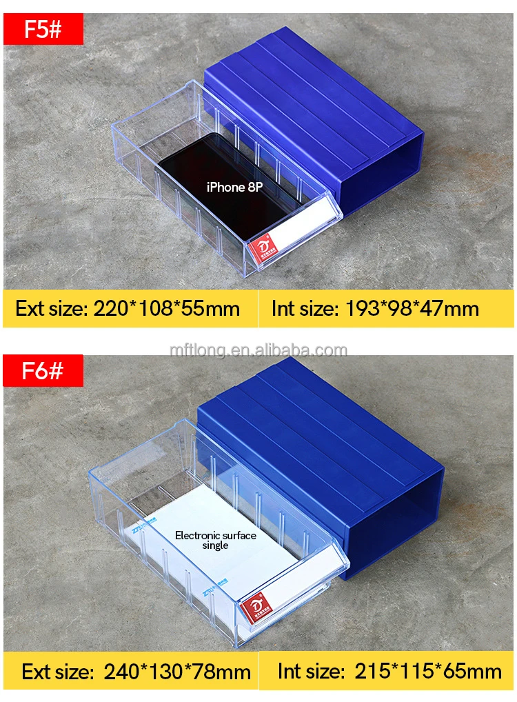 Stacking Small Parts Drawer Plastic Tools Drawer Easy To Capacity ...