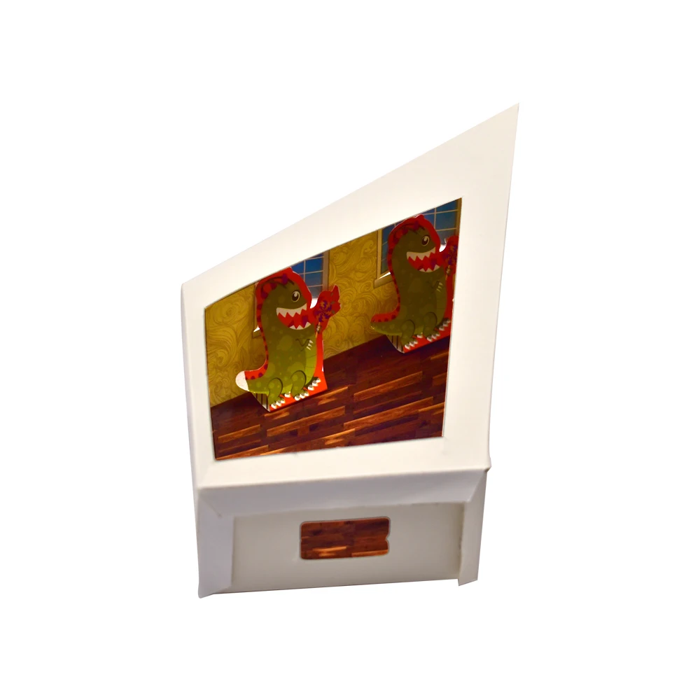 Kit Animation à Manivelle – TV Rétro En Bois – Projet STEM – Illusion D'optique – DIY éducatif