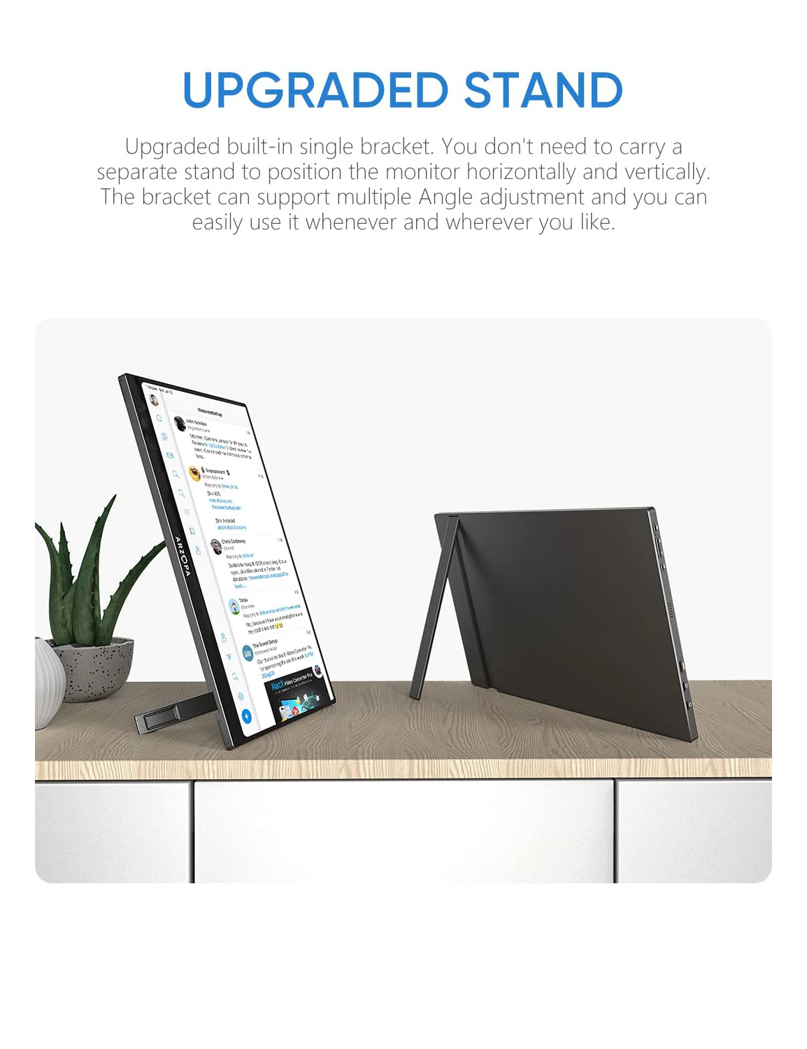 ARZOPA 15.6インチ IPSモニター 本体 楽天市場】ARZOPA 15.6インチ モバイルモニター/モバイル