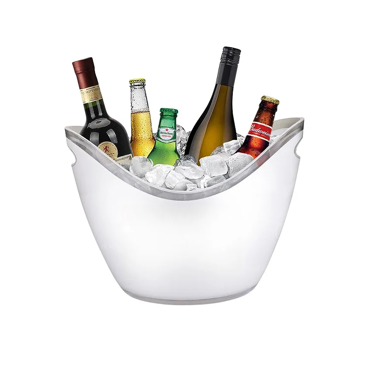 Wholesale Reasonable Price  3L/ 4L / 8L / 12L High Quality Plastic Beer Ice Bucket for Sale with OEM LOGO OEM