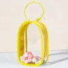 Amarillo -- yuanfang-bell con anillo y POM-POM