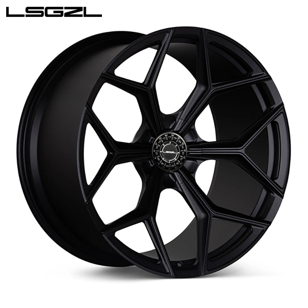 Custom Forged 6061 Aviation Aluminum Alloy Car Wheel 5x120 PCD 17-22 Inch Sport Chrome Wheel