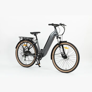 48v 500w Hub Motor Powerful Ebike Uk Eu Warehouse Removable Lithium Battery Long Range Electric Bike For Adults