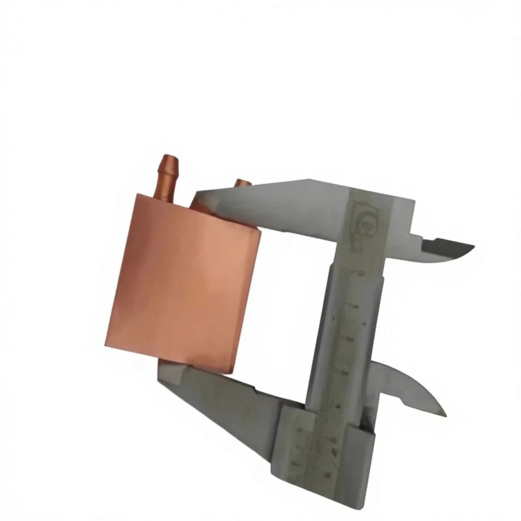 50x50mm Pure Copper Water Block, Precision Cold Plate for Small Area ...