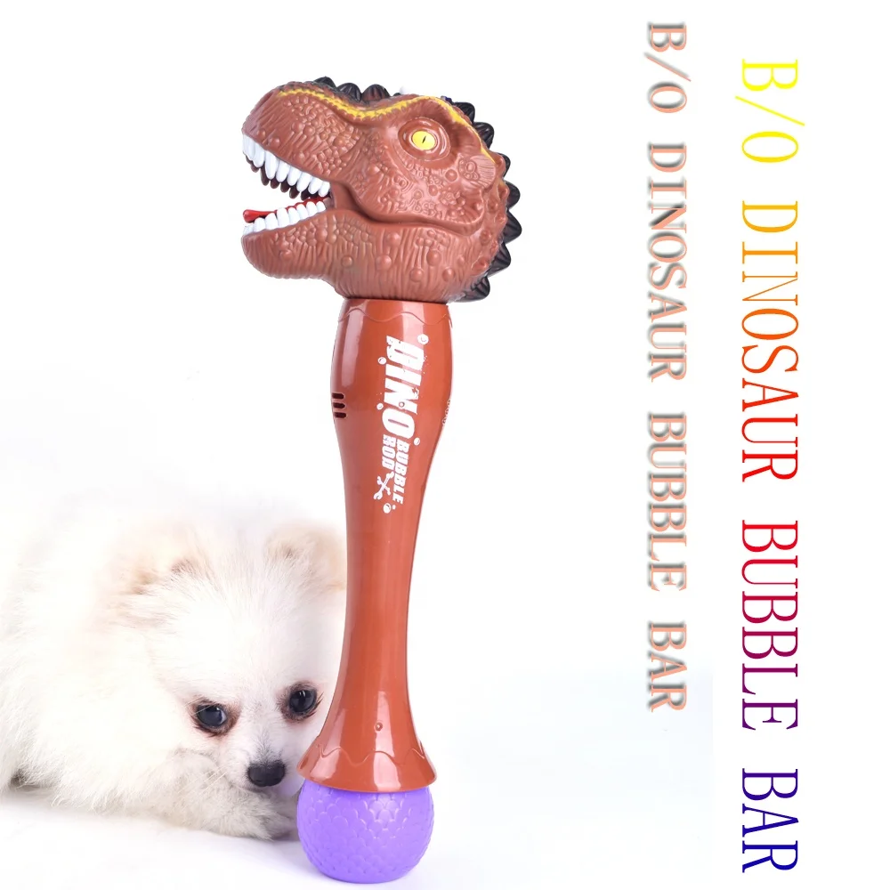 Детская летняя уличная электрическая палочка с пузырьками новейшего дизайна, игрушки, набор палочек с пузырьками динозавров