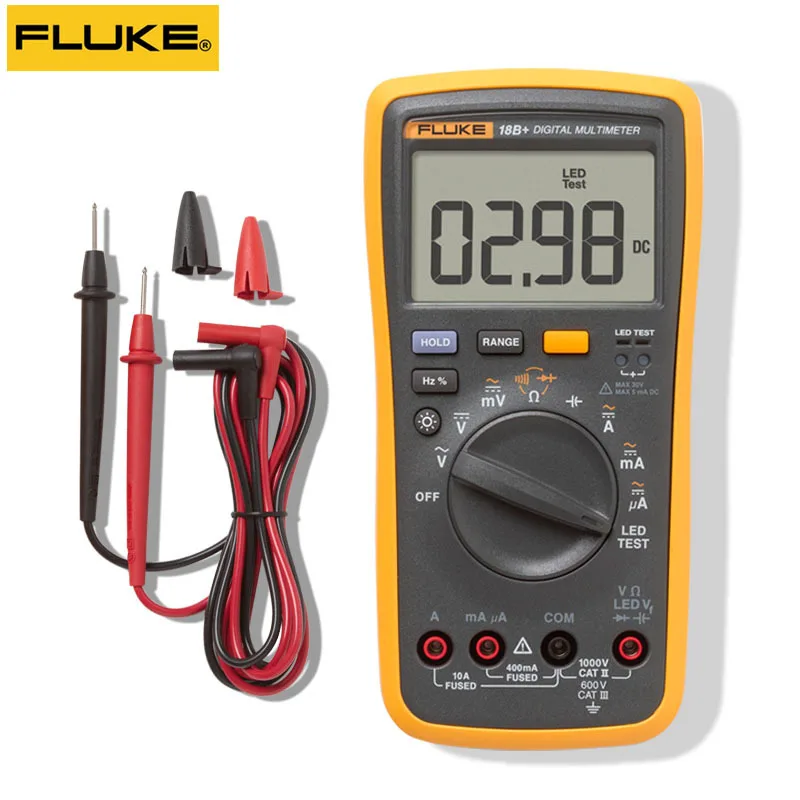 high precision handheld digital multimeter 15B+ / 17B+ / 18B+ / 12E+
