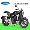 2018 honda cb1000r black