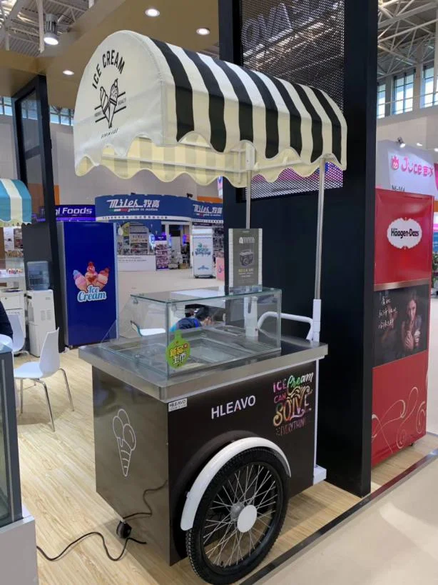 EEC Valid Street Mobile Fast Food Trailer Coffee Ice Cream Truck Kiosk Food Cart Ice Cream Cart For Sale