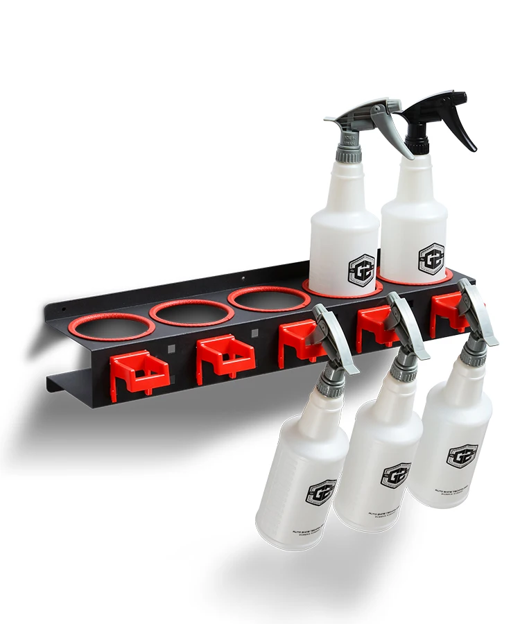 Multipurpose Wall-Mounted Spray Bottle Holder - Durable Tool Organizer ...