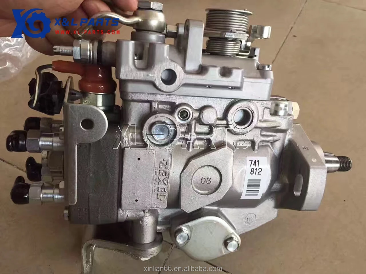 XL- Parts 4M40 燃油喷射泵 104741-8122 ME444303 适用于三菱 4M40 发动机燃油喷射泵的 E307 ...