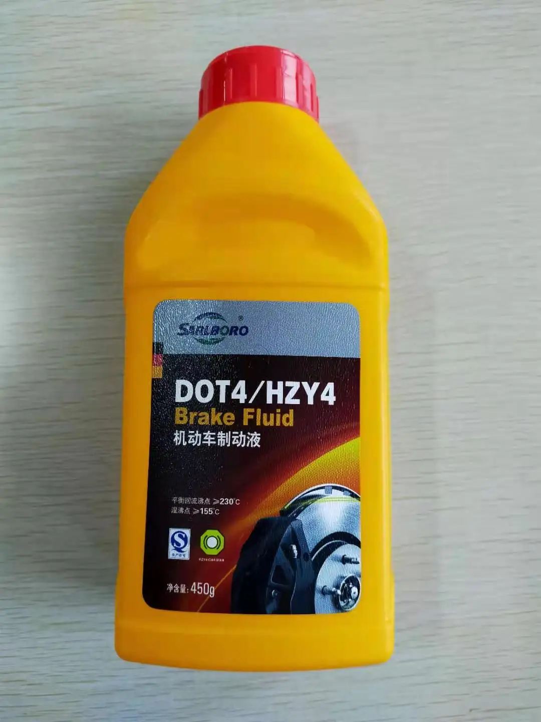 Sarlboro DOT 4 Synthetic Vehicle Brake Fluid ISO Certified Automotive Lubricant Oil With Base Oil and Additives