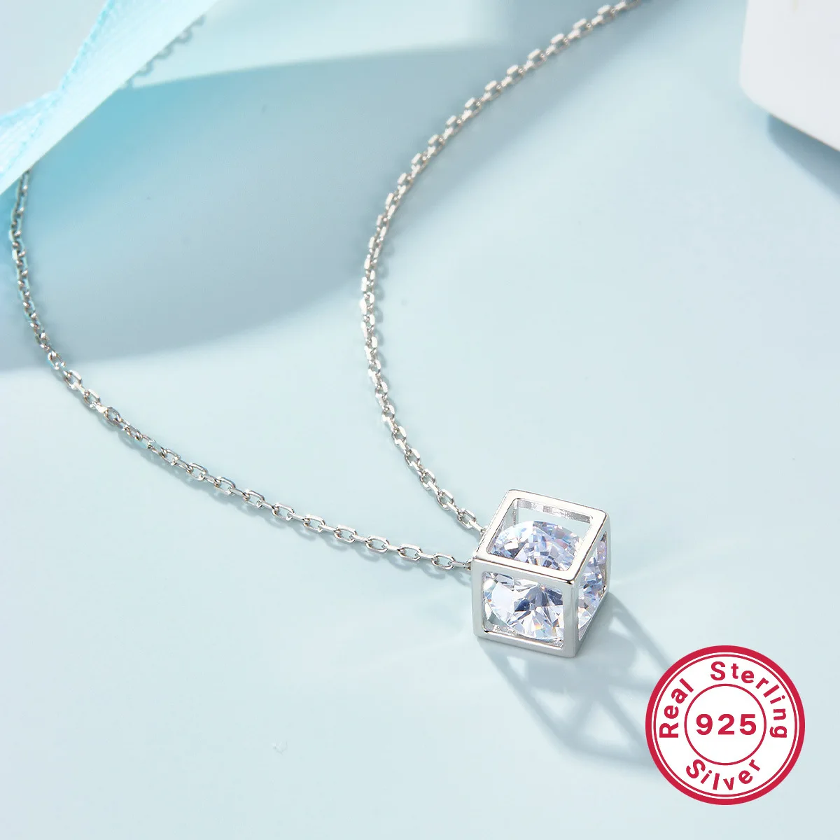 S925 Silver Fine Jewelry Jewelry Sets Women S925 Sterling Silver Blue