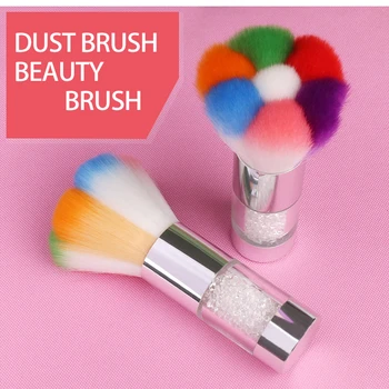 Wholesale Gel Nail Art Tool Dusting Brush Professional Salon Use Cleaning Brush Dust Brush Cleaner For Nails