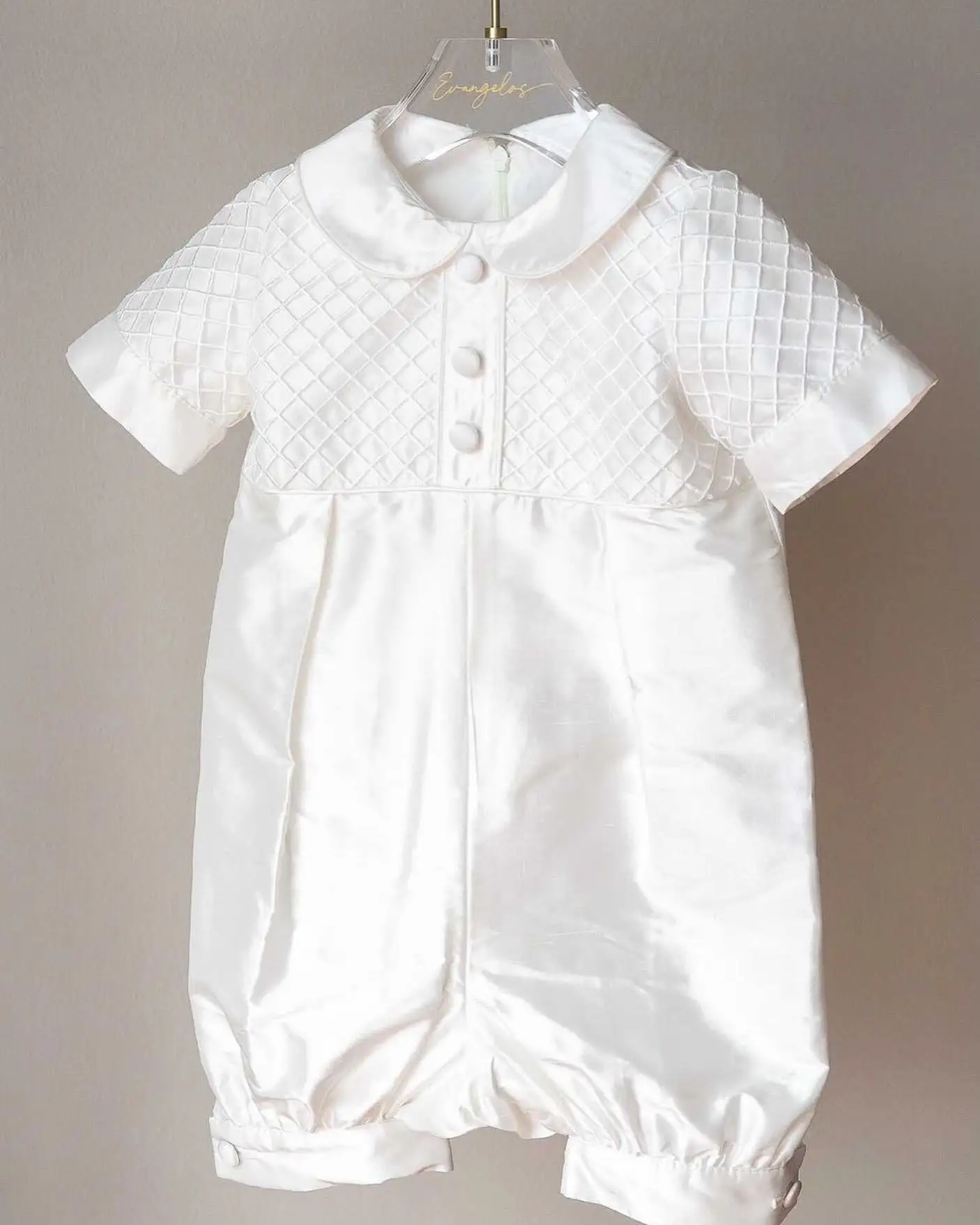 Baby Boys Romper Christening Dress For Boys Baptism Dress New Born One