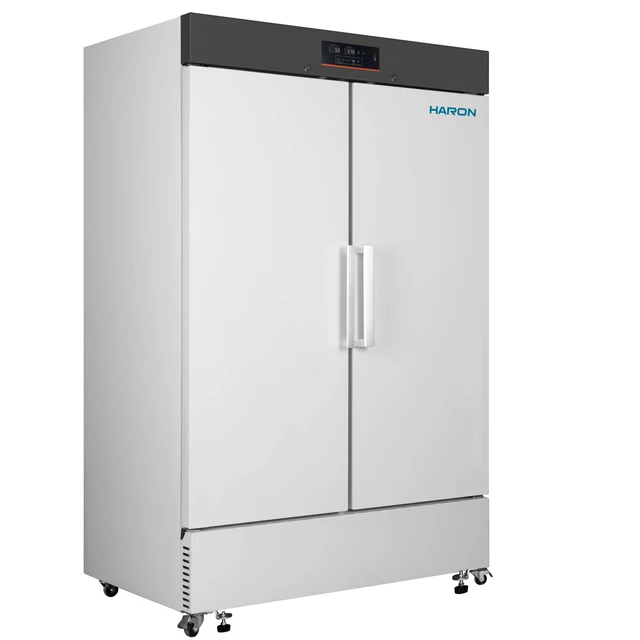 China 1006L Large Laboratory Refrigerator with Two Solid Door Clinical Hospital Medical Refrigerator