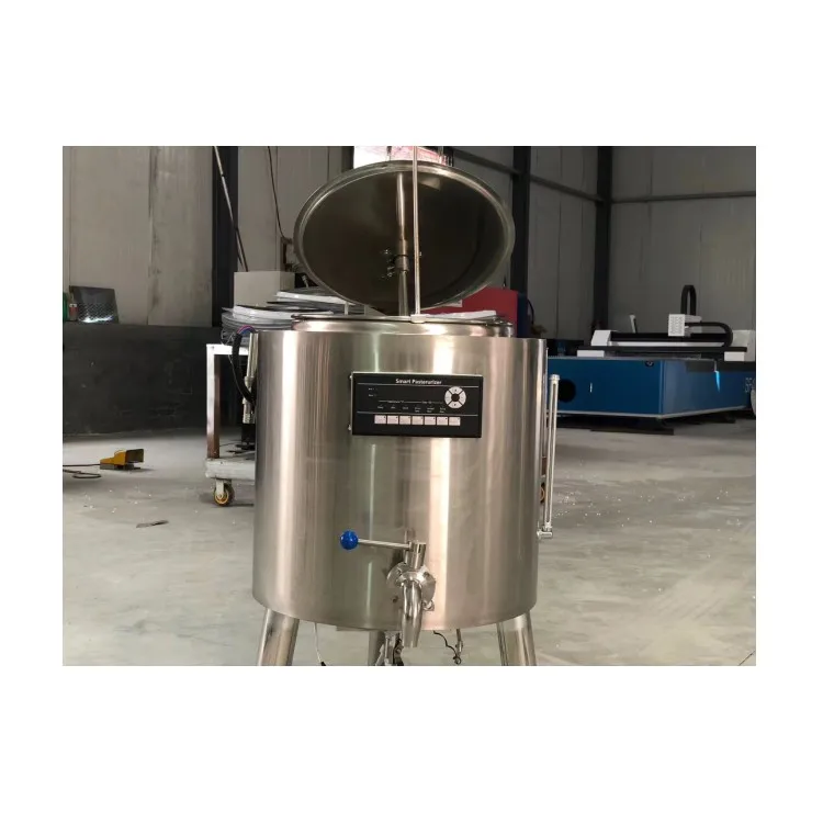 Most Popular Commercial Small Milk Processing Line   Juice Pasteurization Machine