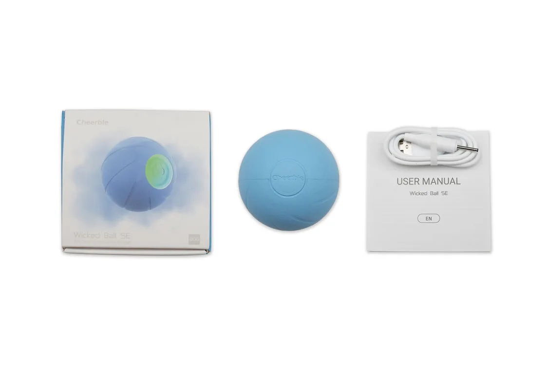 Cheerble Wicked Ball Smart Interactive Dog Toy Chew Ball Pet Toy