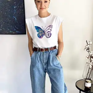 Custom T Shirt Screen Matte Clear Film Screen Print Heat DTF Transfer Film Patches Heat Transfers for T-shirts