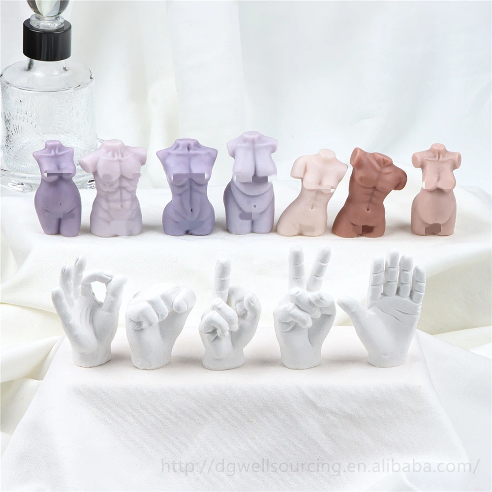 
 Сделай Сам 3D Искусство ручной работы изготовление женский силиконовый сексуальный туловище человек беременный мини-форма для свечи  