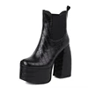 stone print black